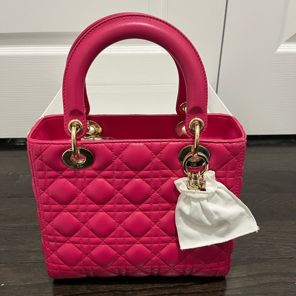 Lady DIOR medium handbag in like new condition